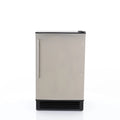 Maxx Ice Countertop or Built-In Ice Maker, 15W, 15 lbs, Crescent Ice Cubes, 12 lb Ice Storage Bin, in Black with Stainless Steel Door (MIMC15C)