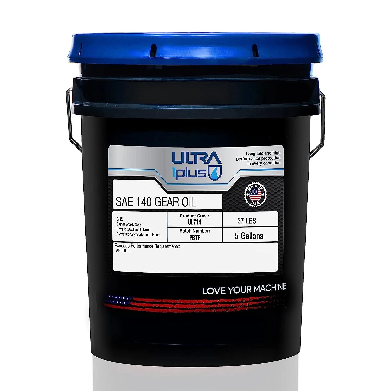 Ultra1Plus SAE 140 Conventional Gear Oil API GL-5 (5 Gallon Pail)