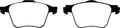 EBC Brakes Greenstuff 2000 Series Sport Brake Pad Set