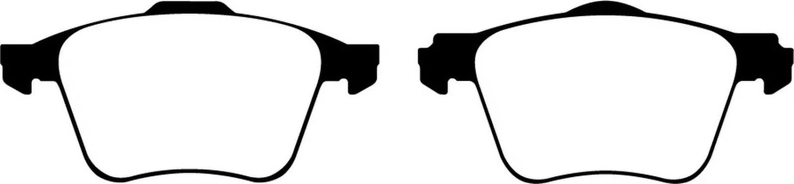 EBC Brakes Greenstuff 2000 Series Sport Brake Pad Set