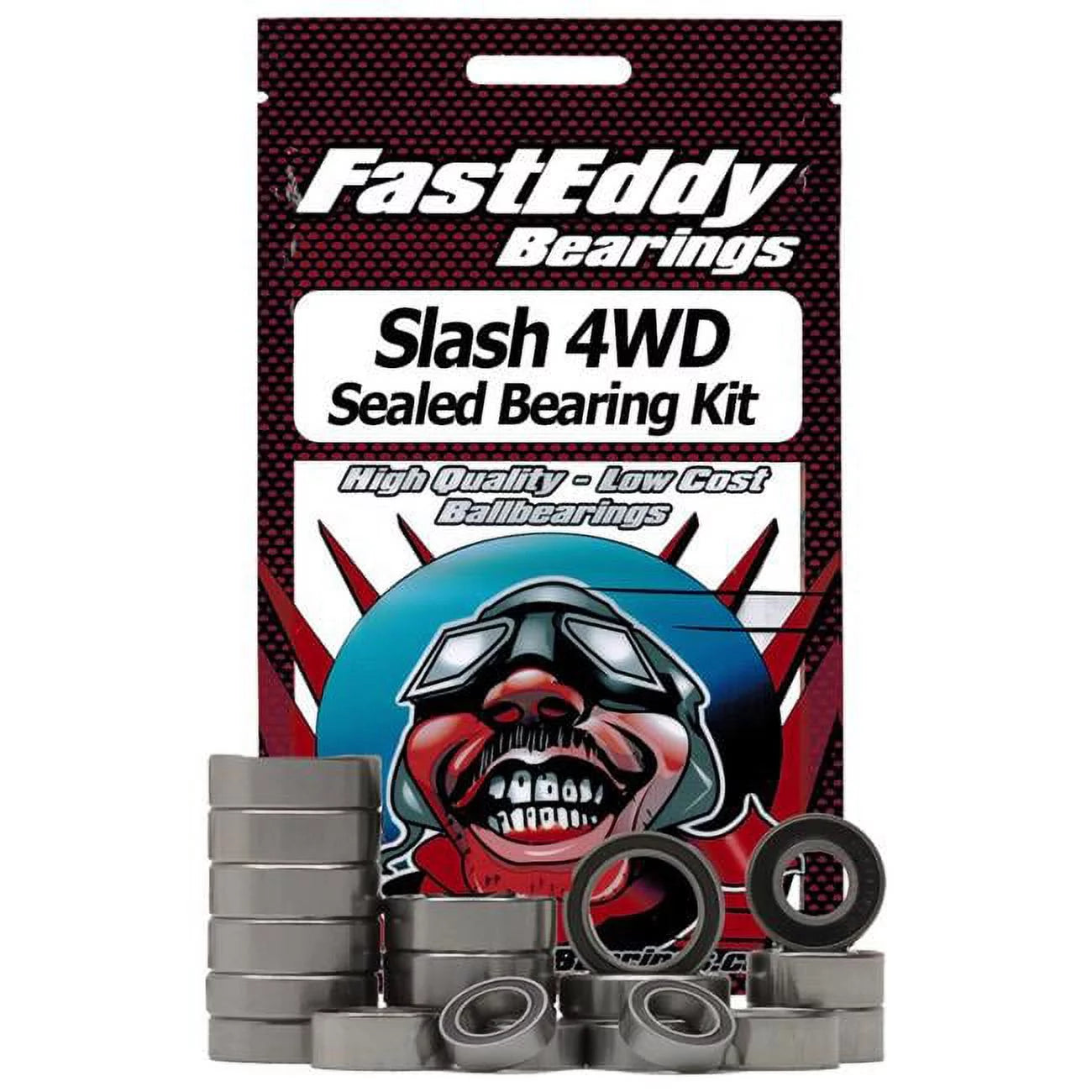 FastEddy TFE90 Traxxas Slash 4WD Sealed Bearing Kit