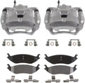 Detroit Axle - Rear Brake Calipers Brakes Brake Pads Replacement for Lexus ES300H Toyota Avalon Fits select: 2012 ,2014 TOYOTA CAMRY SE/XLE
