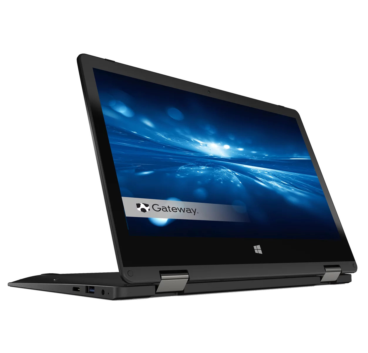 Gateway GWTC116-2 2-in-1 Laptop, 11.6 HD (1366 x 768) Touchscreen, Intel Celeron N4020, 4 GB LPRAM Ram, 64 GB eMMC Storage, Intel UHD Graphics 600, Windows 11