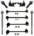 10 Pc Kit Front Lower Ball Joints Inner Outer Tie Rod Ends Front & Rear Sway Bar Ends Fits select: 2000 TOYOTA CAMRY CE/LE/XLE, 2001 TOYOTA CAMRY LE/XLE