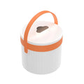 Fast Ice Maker Silicone Bucket Makes Small Size Nugget Ice Chips for Soft Drinks, Cocktail Ice, Wine On Ice, Crushed Ice Maker Cylinder Ice Trays, Ice Cup Maker Mold