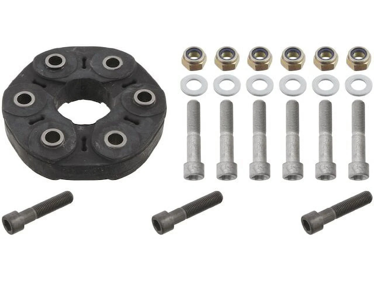 Drive Shaft Flex Joint Kit - Compatible with 1999 - 2005 Mercedes-Benz E320 2000 2001 2002 2003 2004