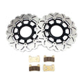 Front Brake Discs Rotors Pads For HONDA CBR 600 RR 2005-2016 CBR 1000 RR Fireblade 2004 2005 CB 1000 R 2008-2019