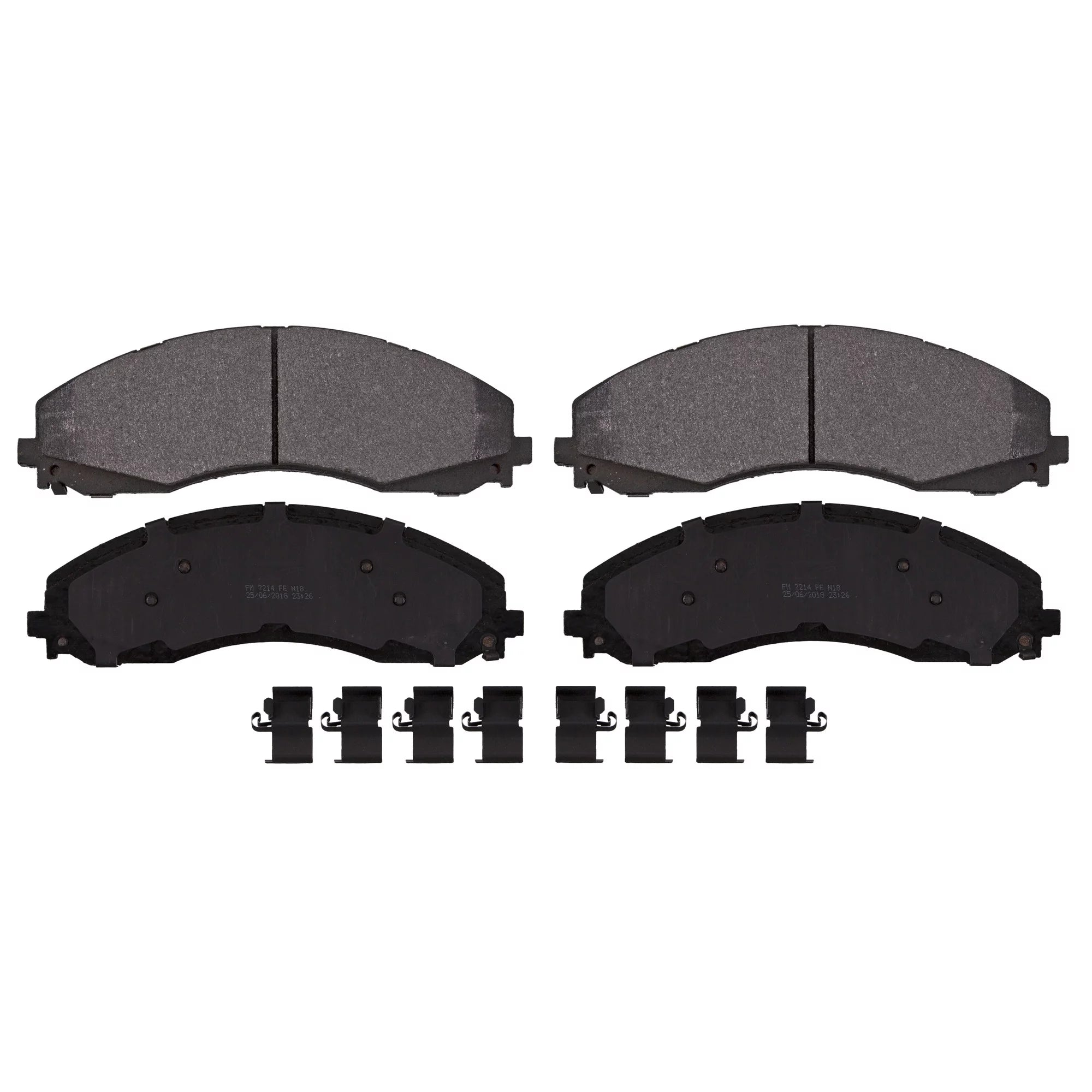 Wagner SevereDuty SX2018A Semi-Metallic Disc Brake Pad Set Fits select: 2017-2022 FORD F450