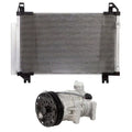 For Toyota Yaris 2013 2014 2015 AC Compressor w/ A/C Condenser Drier - Buyautoparts