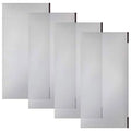 Origami Magnetic Wire Shelf Liners for R4/R5 Storage Racks, (Set of 4)