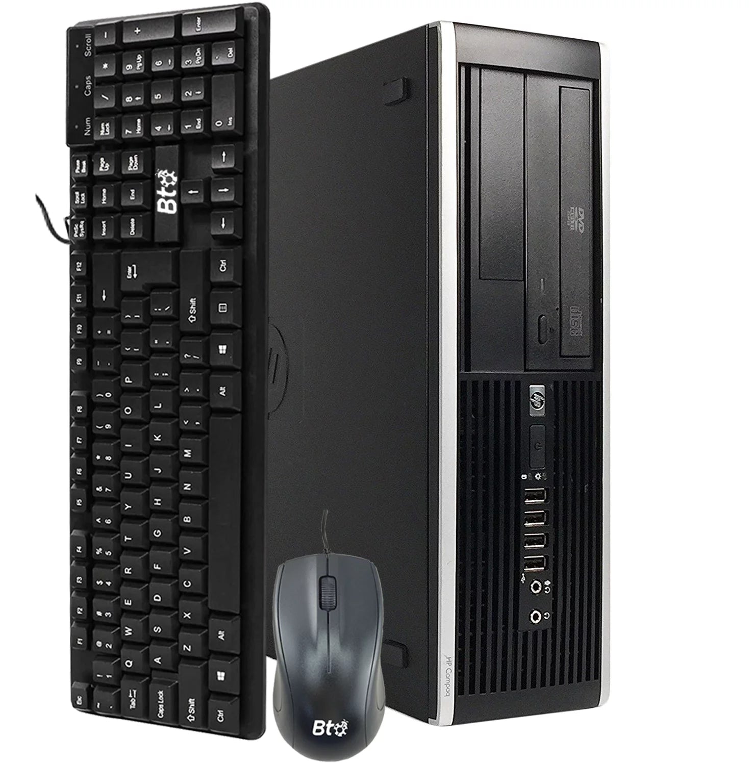 Restored HP Elite High Performance SFF Computer Desktop PC, Intel Core i5 3.3GHz, Processor, 8GB Ram, 1TB Hard Drive, BTO Wireless Keyboard & Mouse, Wifi (Refurbished)