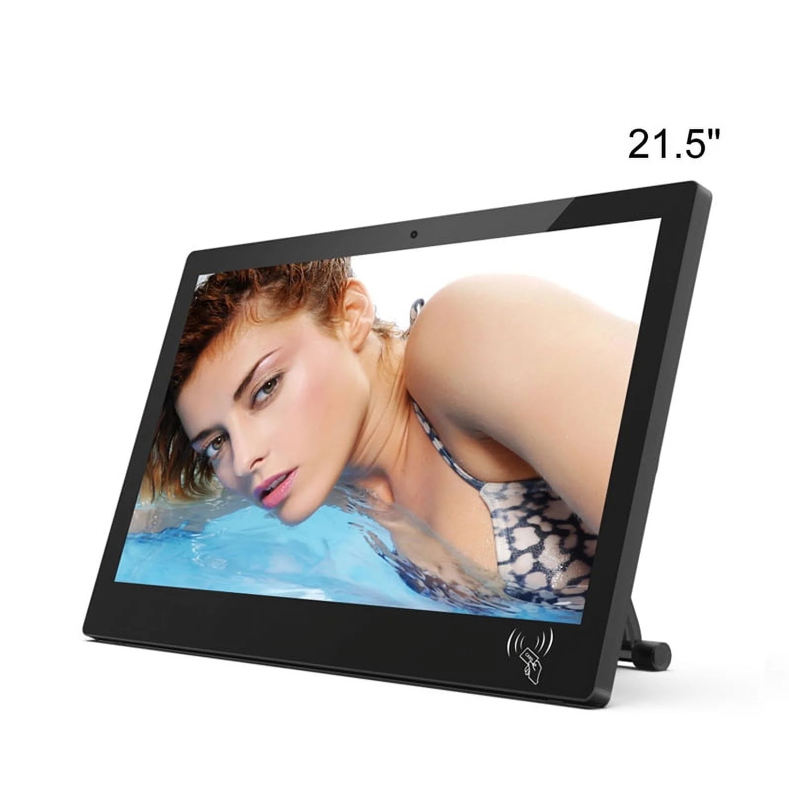 Raypodo Commercial Grade Tablet 21.5 inch Touchscreen Monitor Rockchip RK3568 With Android 11 Universal Wall Mount Tablet PC(Black)