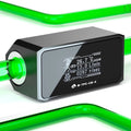 G1/4 O Display PC Water Cooling Flowmeter/Thermometer System Monitor, High Temperature Alarm Water Cooler