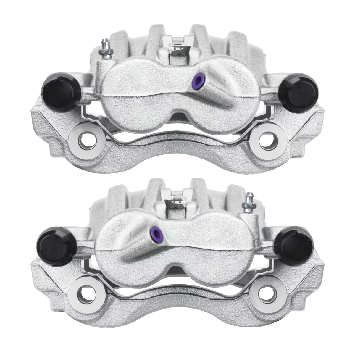 AutoShack Front New Brake Calipers with Bracket Assembly Set of 2 Driver and Passenger Side Replacement for 2014-2016 2017 2018 2019 Ram ProMaster 1500 ProMaster 2500 ProMaster 3500 3.0L 3.6L V6 FWD
