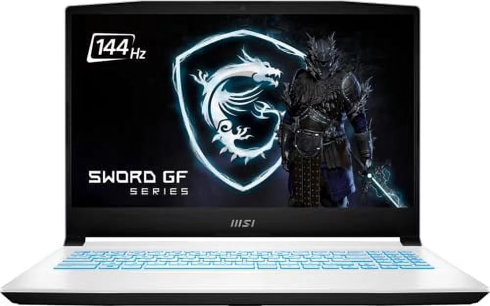MSI Latest Sword 15 Gaming Laptop | 15.6 144Hz FHD Display | Intel 8-Core i5-12450H | NVIDIA GeForce RTX3050 | 16GB DDR4 1TB NVMe SSD | WiFi 6 | USB-C | HDMI | RJ45 | Backlit KB | Windows 10 Pro