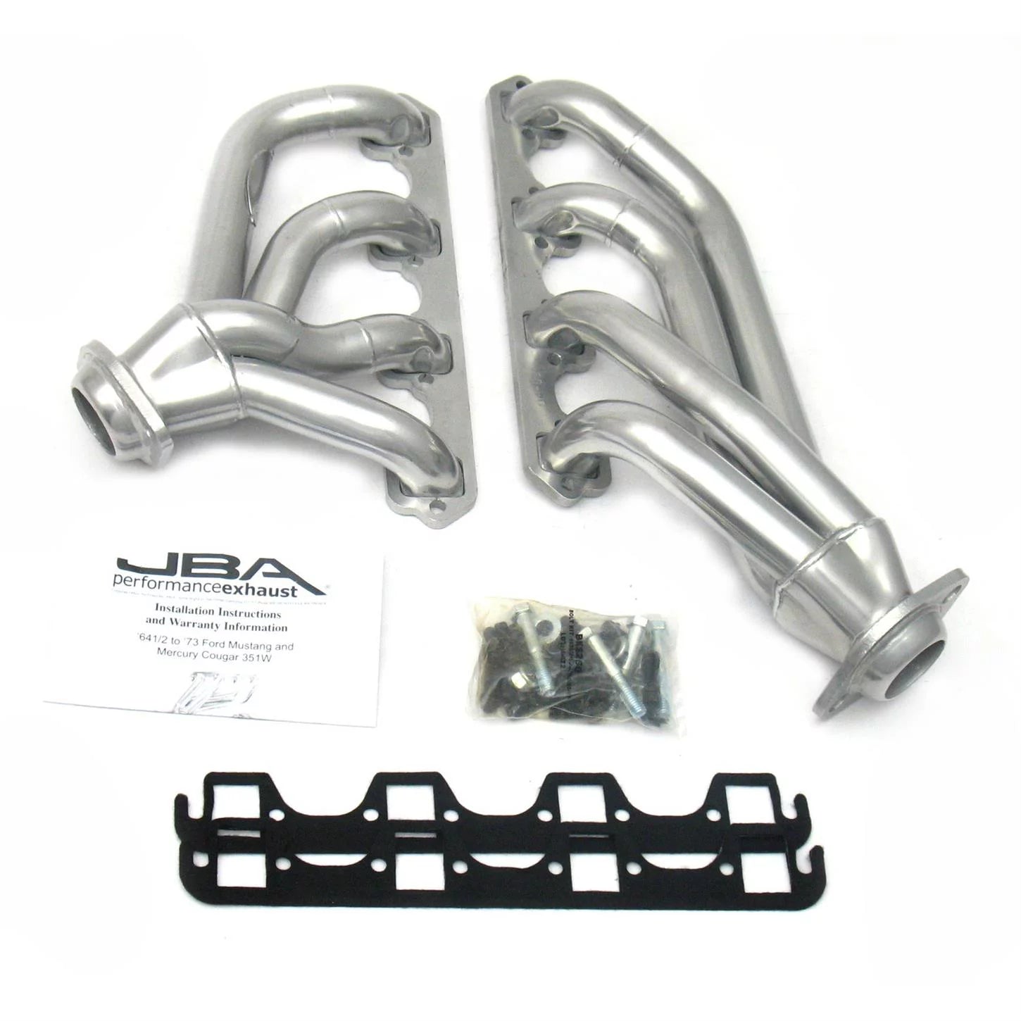 JBA 1653SJS Shorty Header, SS, 65-73 Mustang 351W Fits select: 1966-1973 FORD MUSTANG, 1967-1973 MERCURY COUGAR