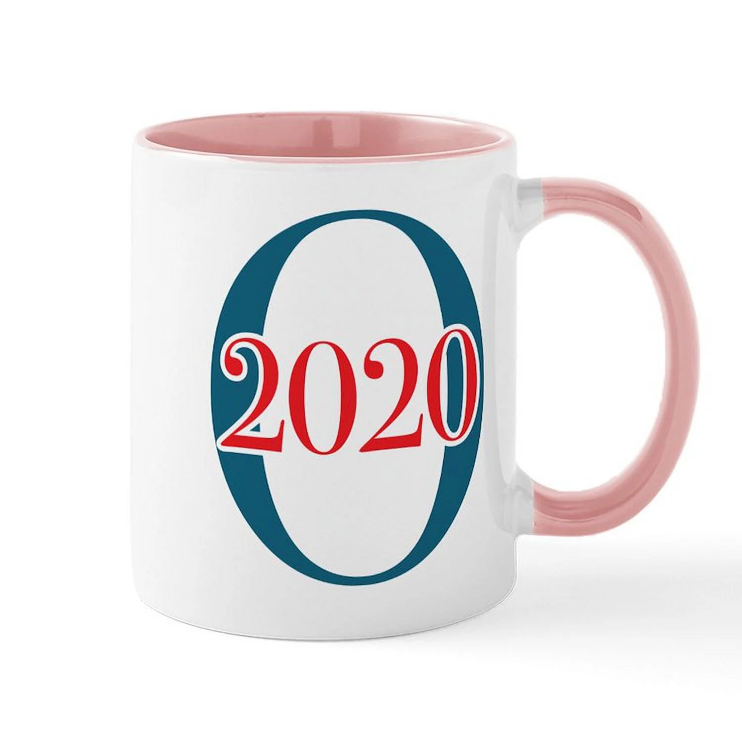 CafePress - O 2020 Mugs - 11 oz Ceramic Mug - Novelty Coffee Tea Cup