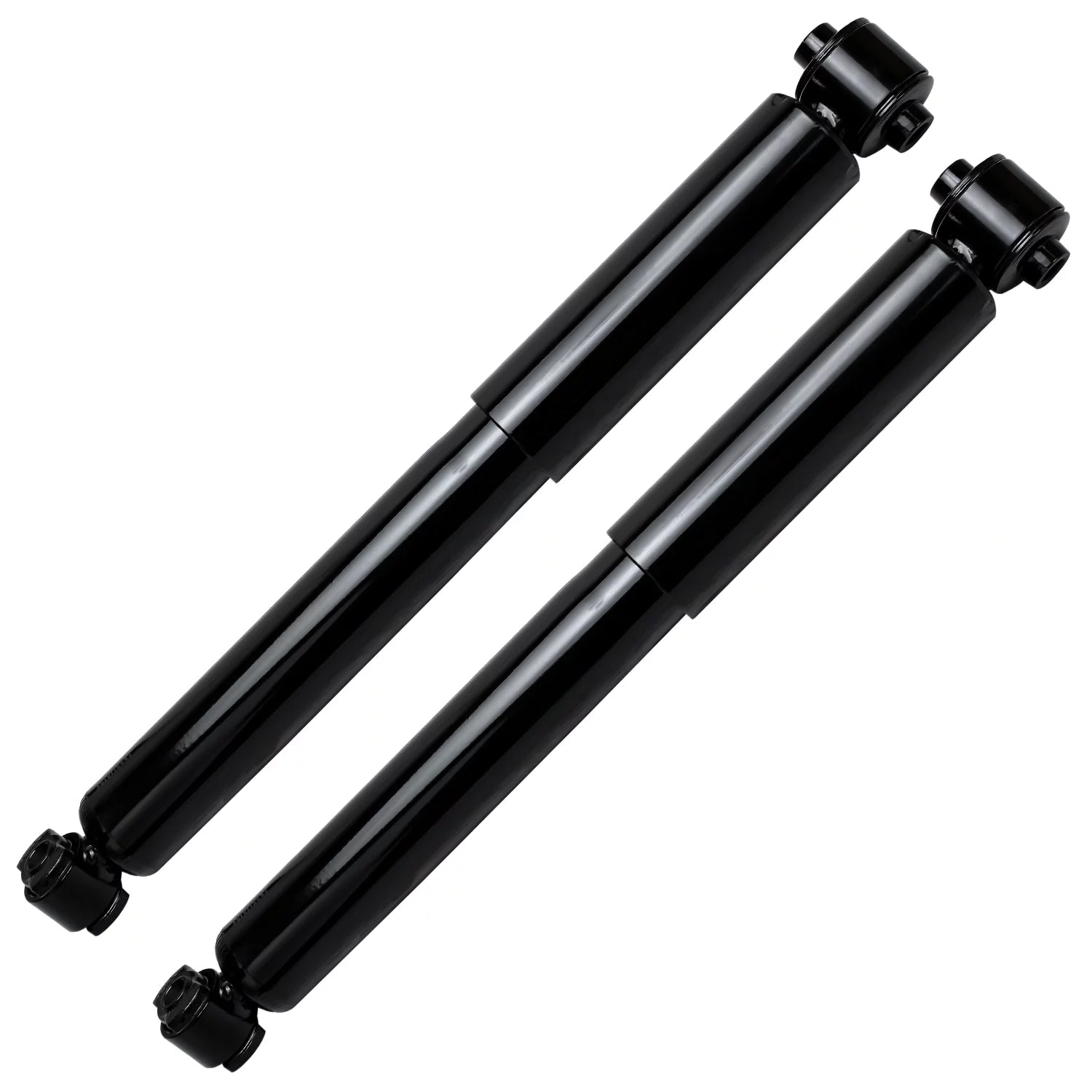 Detroit Axle - Rear Shock Absorber Assemblies Driver and Passenger Side Replacement for 2001-2010 PT Cruiser