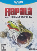 Restored Rapala Pro Bass Fishing (Nintendo Wii U, 2012) Fish Game (Refurbished)