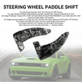 Steering Wheel Shift Paddle Extension Shifter Trim for Dodge Challenger, Charger