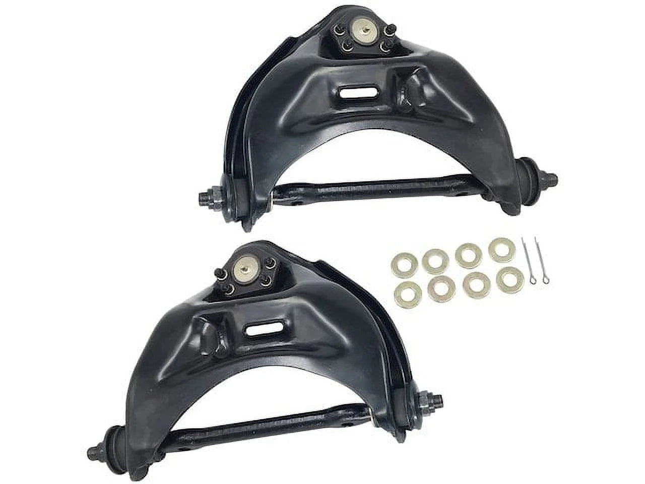 Front Upper Control Arm and Ball Joint Assembly Kit (with Bushings) - Set of 2, Left and Right - Compatible with 1991 - 2003 GMC Sonoma RWD / 2WD 1993 1994 1995 1996 1997 1998 1999 2000 2001 2002