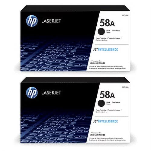 HP 37X High-Yield Black Toner Cartridges, Pack Of 2, CF237X