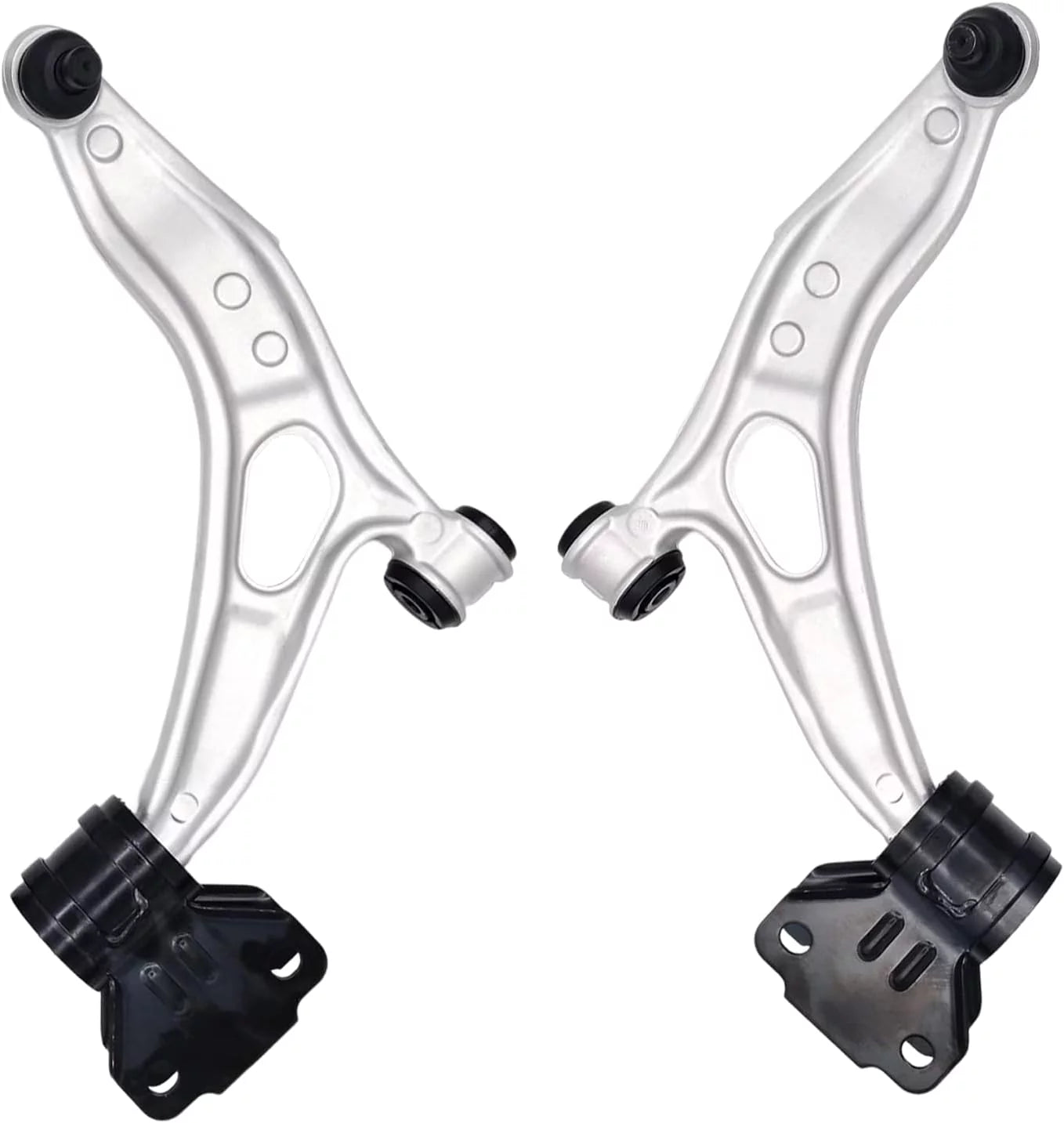 Frenzybro Front Lower Left Right Control Arms Ball Joint Replacement for 2012-2018 Ford Focus (Excludes 15 Wheels & ST) 2013-2018 C-MAX- 2Pcs Set K622788 K622753