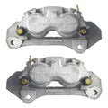 AutoShack Front New Brake Calipers Assembly with Bracket Set of 2 Driver and Passenger Side Replacement for 2003-2008 Dodge Ram 2500 Ram 3500 2006-2008 Ram 1500 3.7L 4.7L 5.7L 5.9L 6.7L 8.0L 4WD RWD