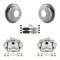 Transit Auto Rear Disc Brake Caliper Coated Rotors And Ceramic Pads Kit For Lexus LX570 Toyota Land Cruiser KCG-101104N