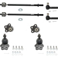 Tie Rod End Kit For Dodge 97-99 Dakota 99 Durango Front Left and Right RWD 8Pc