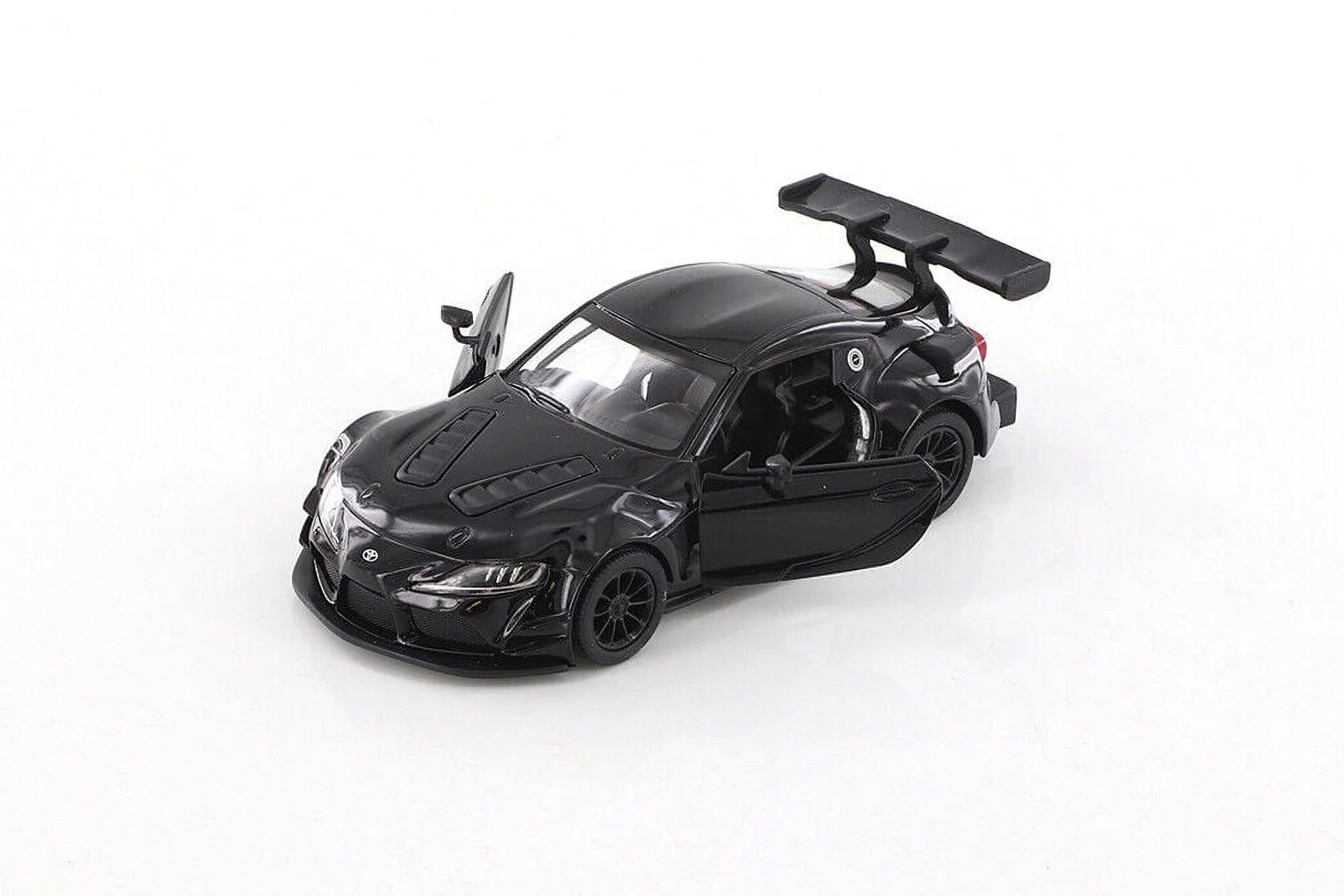 Kinsmart 5 Toyota GR Supra Racing Concept Diecast Model Toy Car- BLACK