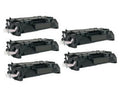 PrinterDash Compatible Replacement for HEWCE505XX_5PK - Black