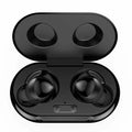 UrbanX Street Buds Plus True Bluetooth Wireless Earbuds For Coolpad Note 3 Lite With Active Noise Cancelling (Charging Case Included) Black