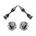 4PC Steering Kit CV Axle Shafts Wheel Hub Bearing Assemblies for Chevy