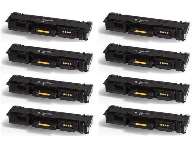 PrinterDash Replacement for Phaser 3260DI/3260DNI/WC-3215NI/3225DNI Black High Yield Toner Cartridge (8/PK-3000 Page Yield) (106R02777_8PK)
