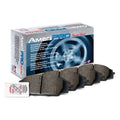 AmeriBRAKES Semi-Metallic Disc Brake Pads with included lubricant and hardware, AmeriPRO PRM1058C - For Charger Challenger 300 Avenger Fits select: 2014 CHRYSLER 300C, 2017-2019 DODGE CHARGER