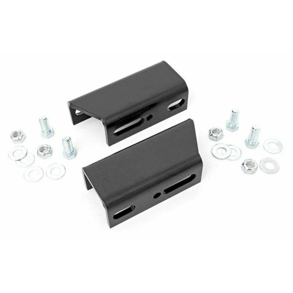 Teledu Rough Country Front Sway Bar Drop Brackets For Jeep XJ w/ 4-5 Lift;