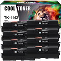 Cool Toner Compatible Toner for Kyocera TK1142 TK-1142 ECOSYS M2035dn M2535dn FS-1035MFP FS-1135MFP Printer (Black, 8 Pack)
