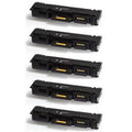 PrinterDash Replacement for Phaser 3260DI/3260DNI/WC-3215NI/3225DNI Black High Yield Toner Cartridge (5/PK-3000 Page Yield) (106R02777_5PK)