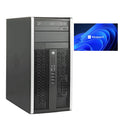 HP 8300-Tower Desktop PC with Intel Core i5 Processor, 8GB Memory, 500GB Hard Drive Wifi and Windows 11 Pro (Monitor Not Included)-Used Like New