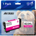 822XL Ink Cartridges for Epson 822XL Ink Cartridges for Epson 822 822 XL Epson 822XL Ink Cartridges Combo Pack to use with Pro WF-3820 WF-4820 WF-4830 WF-4833 Printers?1 Magenta?