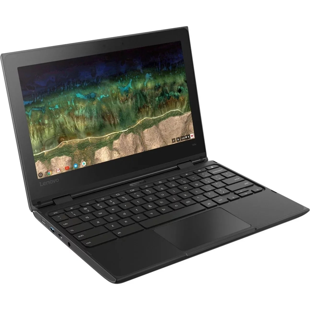 Restored Lenovo Chromebook 500E 11.6 - Intel Celeron N4120 - 8GB RAM 64GB Storage - Pre-Owned