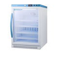 32.5 x 23.38 x 24.38 in. 6 cu. ft. Pharma-Vac Performance Series All-Refrigerator with Glass Door, White