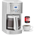 Cuisinart DCC-3200WP1 14 Cup Programmable Perfectemp Coffeemaker, White Bundle with 1 YR CPS Enhanced Protection Pack