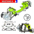 Helix Suspension Brakes & Steering  IFS Coilover Shock Stock 5 x 5 Manual Right Hand Drive Rack for 1960-1987 Chevy Truck Mustang II