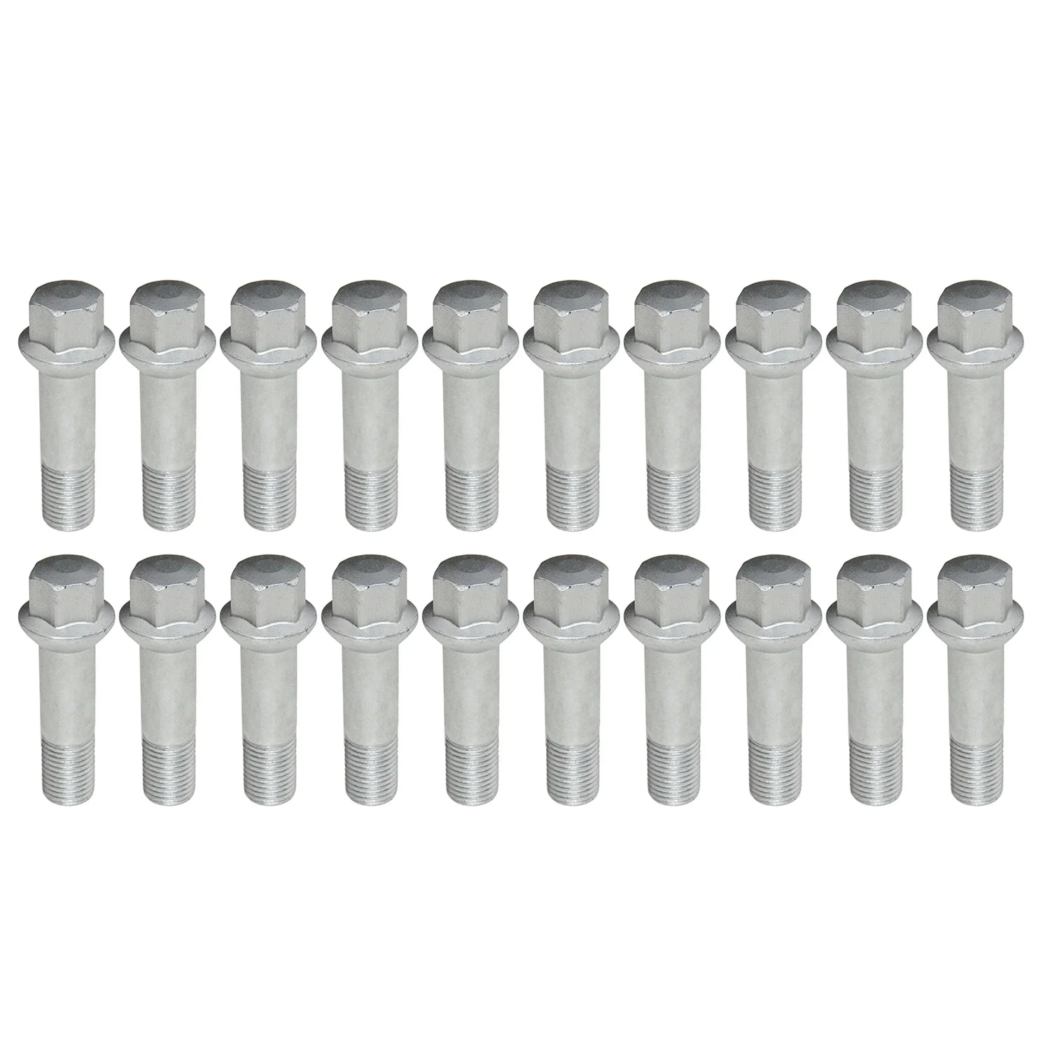 GELUOXI 20Pcs Wheel Lug Bolt for Mercedes-Benz G/GL/ML/R/S-Class Sedan Sport Utility 2000-2022