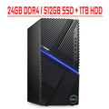 Dell G5 5090 Gaming Desktop Computer 10th Gen Intel Octa-Core i7-10700F (Max Boost Clock Up to 4.8GHz) 24GB DDR4 512GB SSD + 1TB HDD GeForce RTX 2060 6GB USB-C Wifi Bluetooth Win10