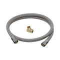 Brasscraft 4839866 0.37 in. Dia. Speedi Plumb Plus Steel Dishwasher Connector